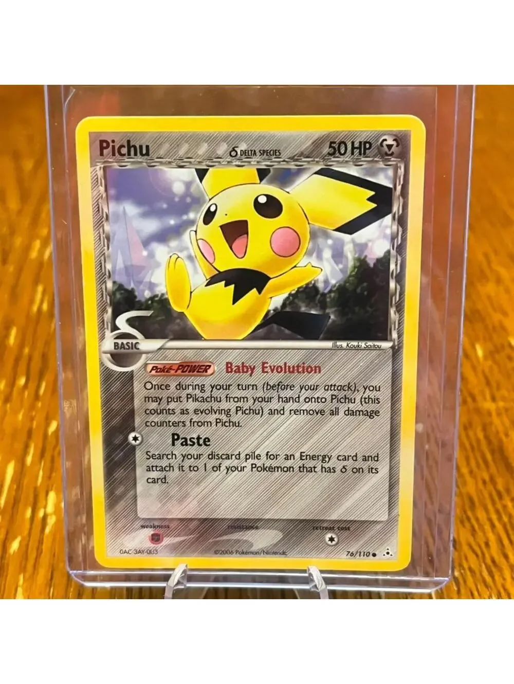 Pichu Delta Species 76/110 - EX Holon Phantoms 2006 - 50 HP
